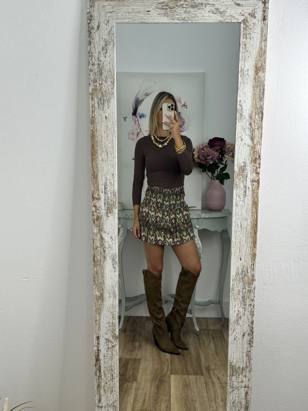 Falda pantalón Tamara verde