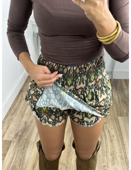 Falda pantalón Tamara verde