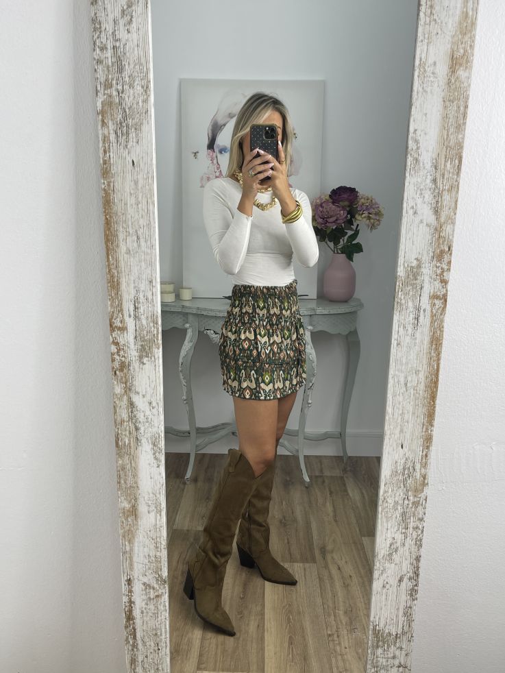 Botas Cowboy caña alta camel