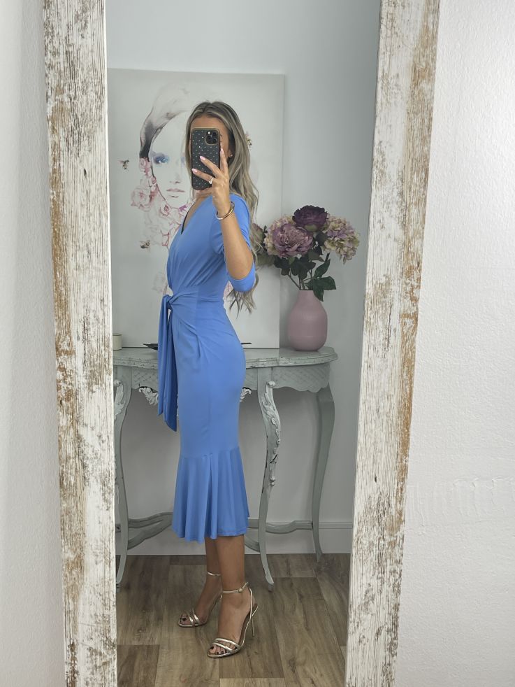 Vestido Delf azul
