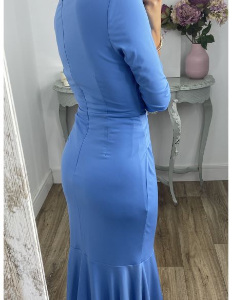 Vestido Delf azul