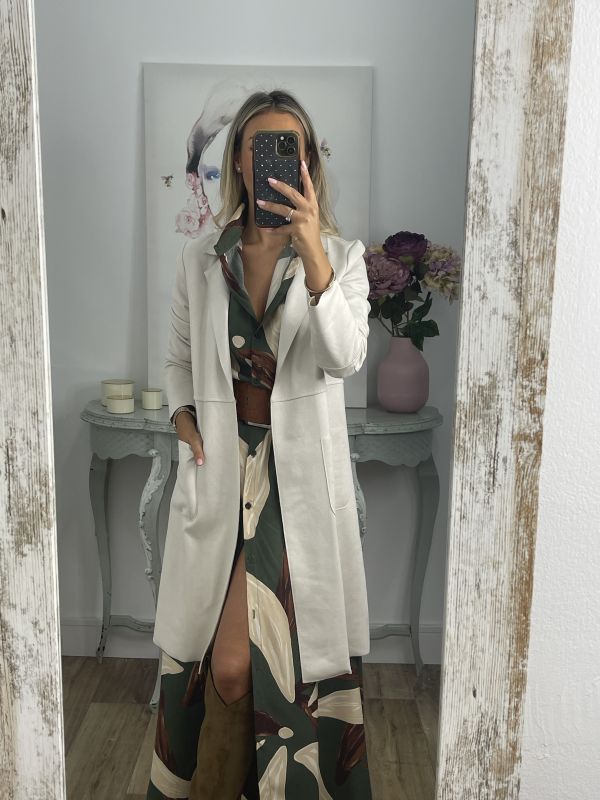 Chaqueta Melocotón beige