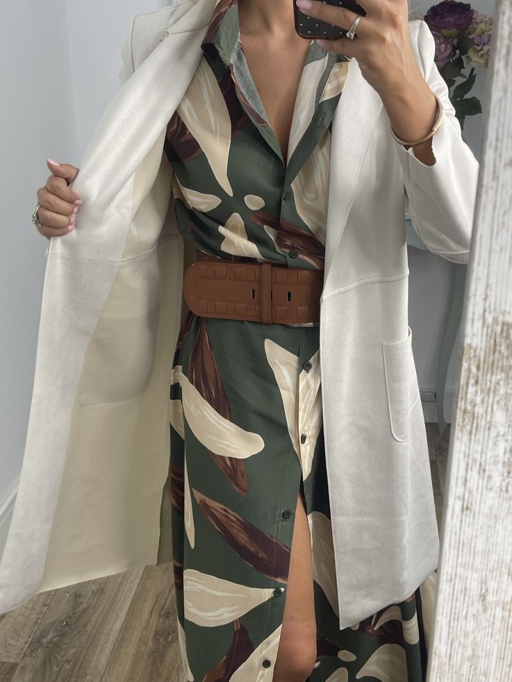 Chaqueta Melocotón beige