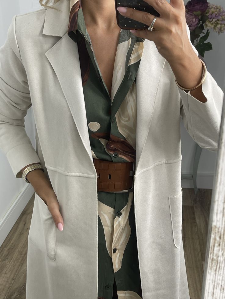 Chaqueta Melocotón beige