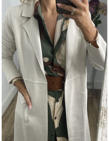 Chaqueta Melocotón beige