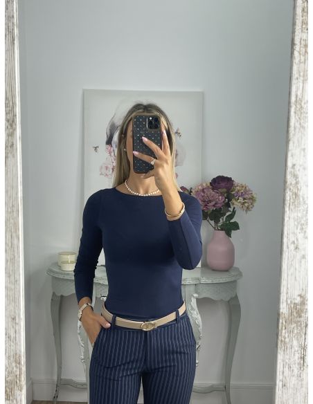 Camiseta Melissa azul marino