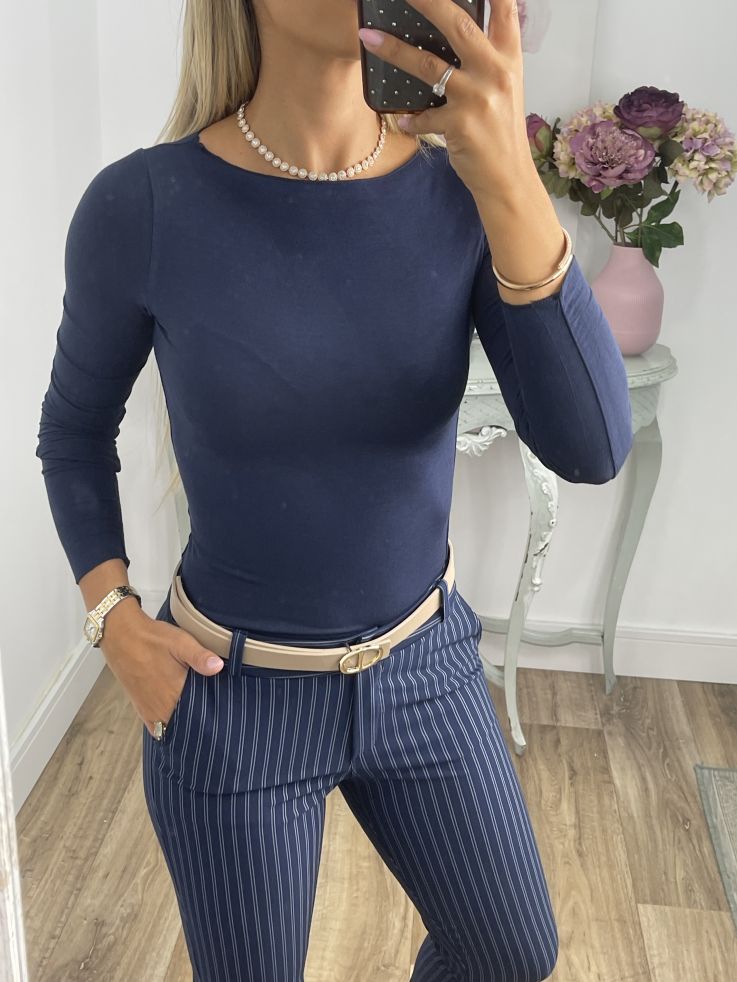 Camiseta Melissa azul marino