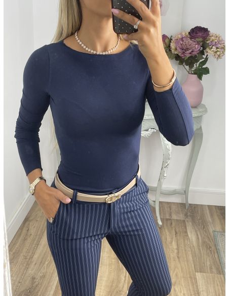 Camiseta Melissa azul marino