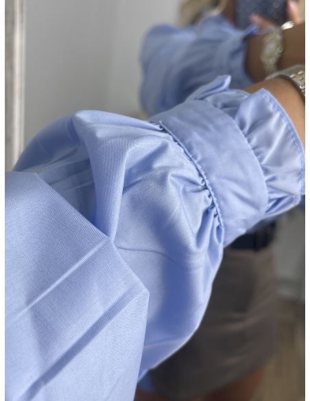 Camisa Gloria celeste