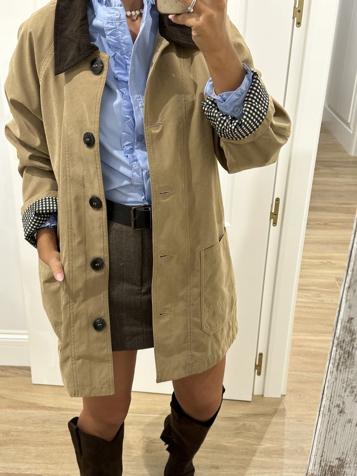 Chaqueta Inglés camel