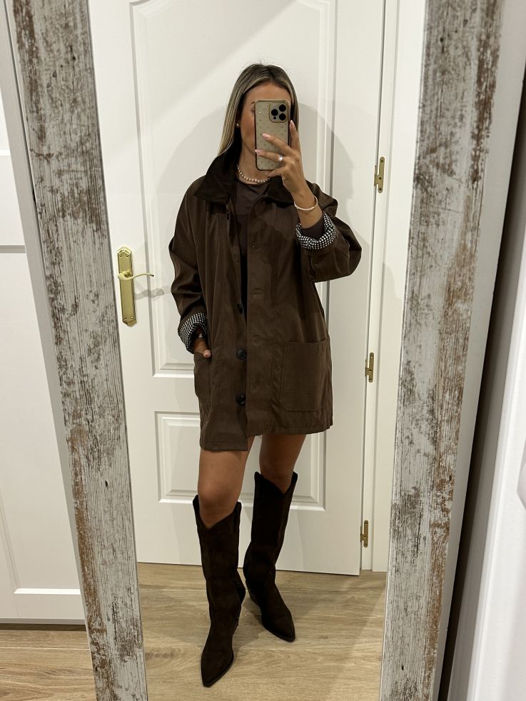 Chaqueta Inglés chocolate