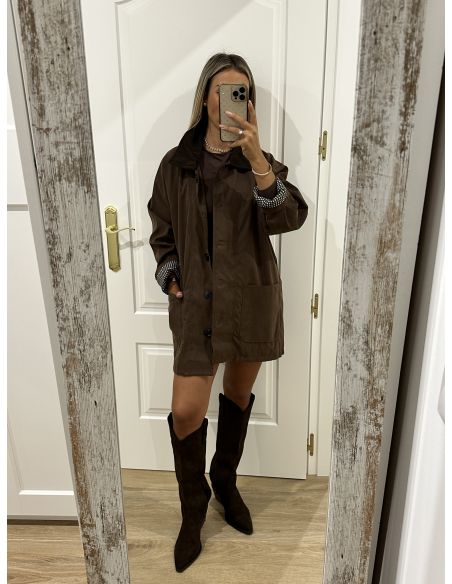 Chaqueta Inglés chocolate