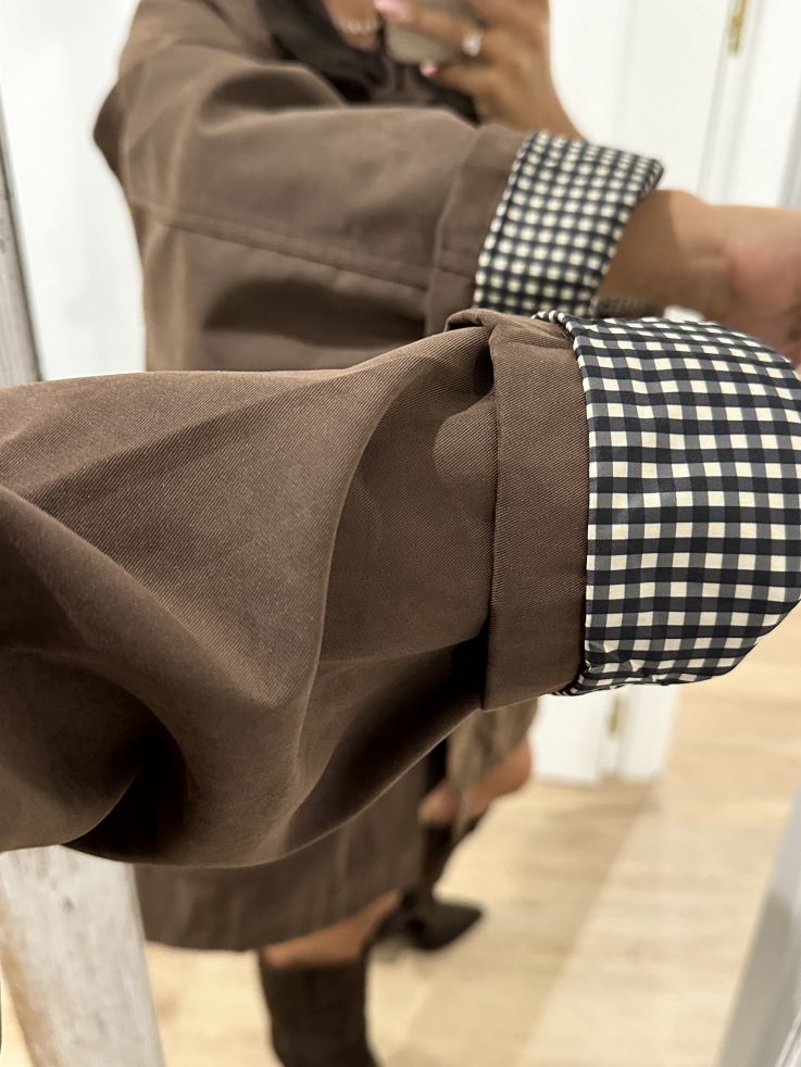 Chaqueta Inglés chocolate