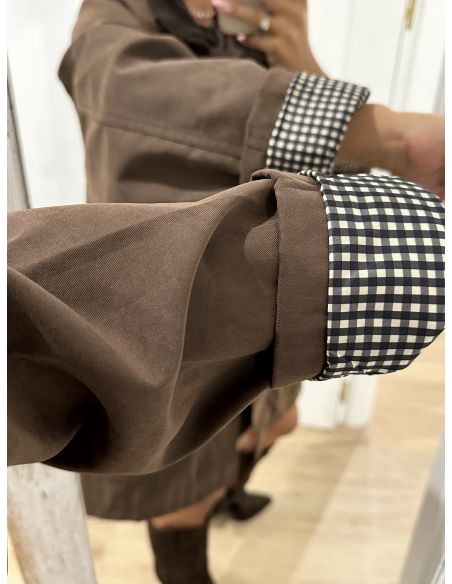 Chaqueta Inglés chocolate