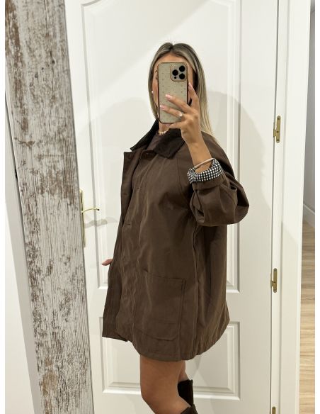 Chaqueta Inglés chocolate