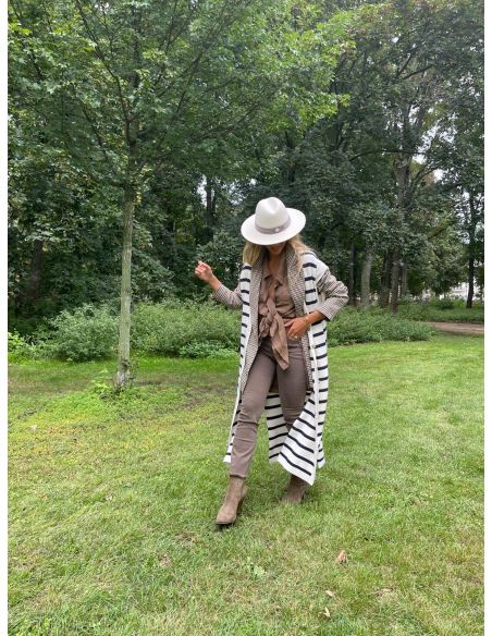 Jeans Paloma choco Capri