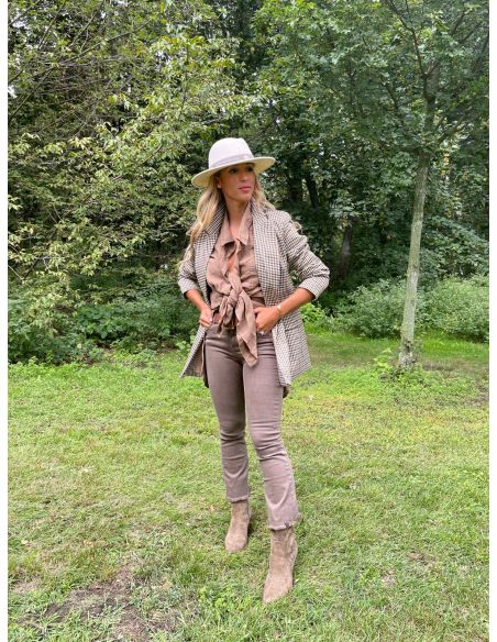 Jeans Paloma choco Capri