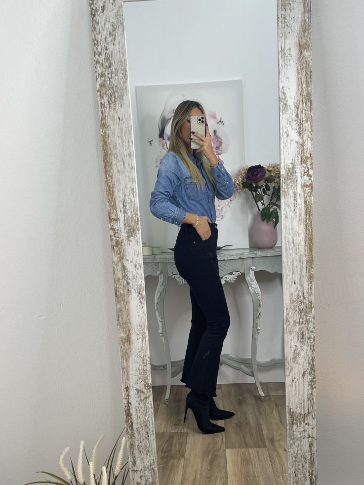 Jeans Paloma Capri negro