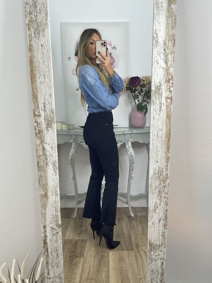 Jeans Paloma Capri negro