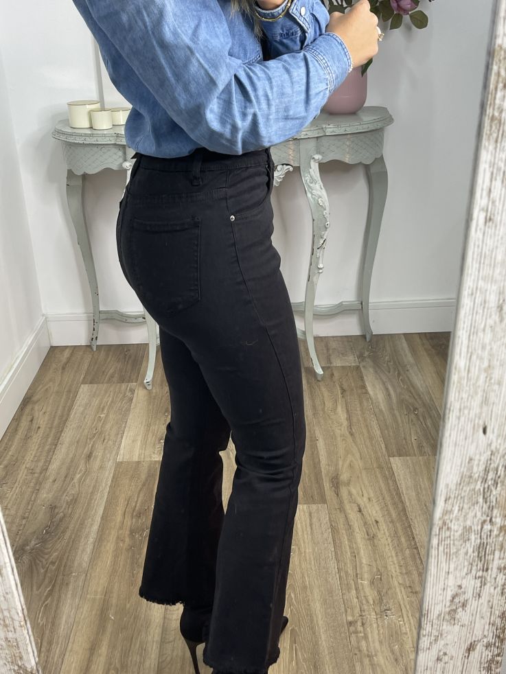 Jeans Paloma Capri negro