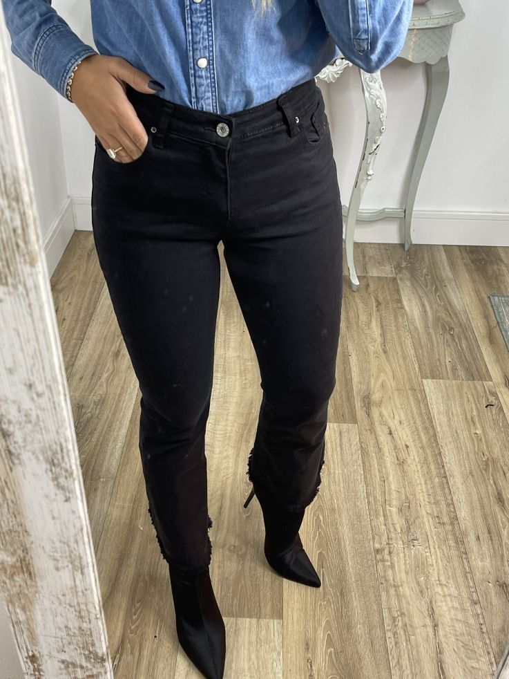 Jeans Paloma Capri negro