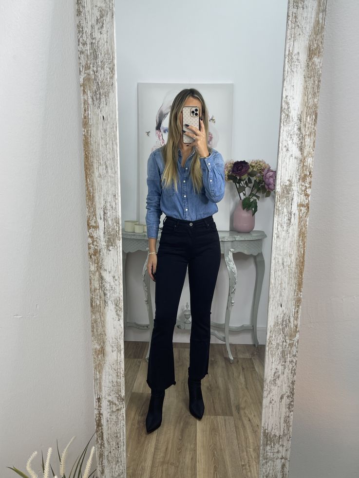 Jeans Paloma Capri negro