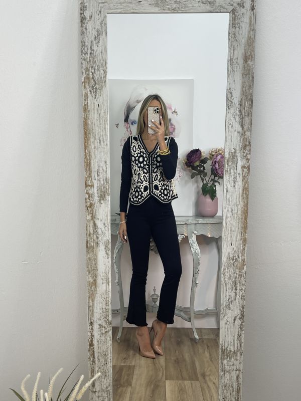 Jeans Paloma Capri negro