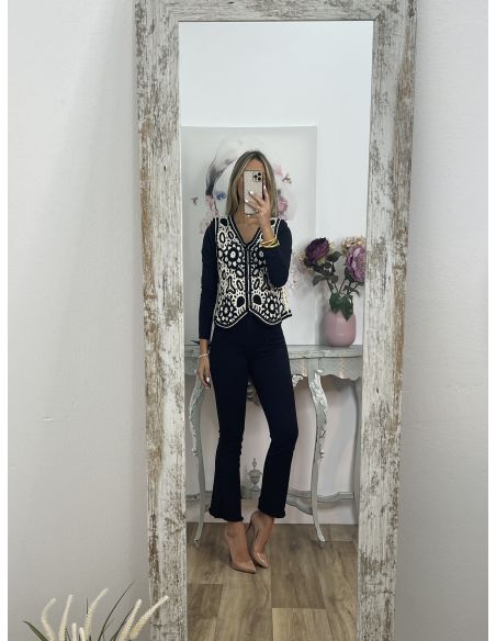 Jeans Paloma Capri negro