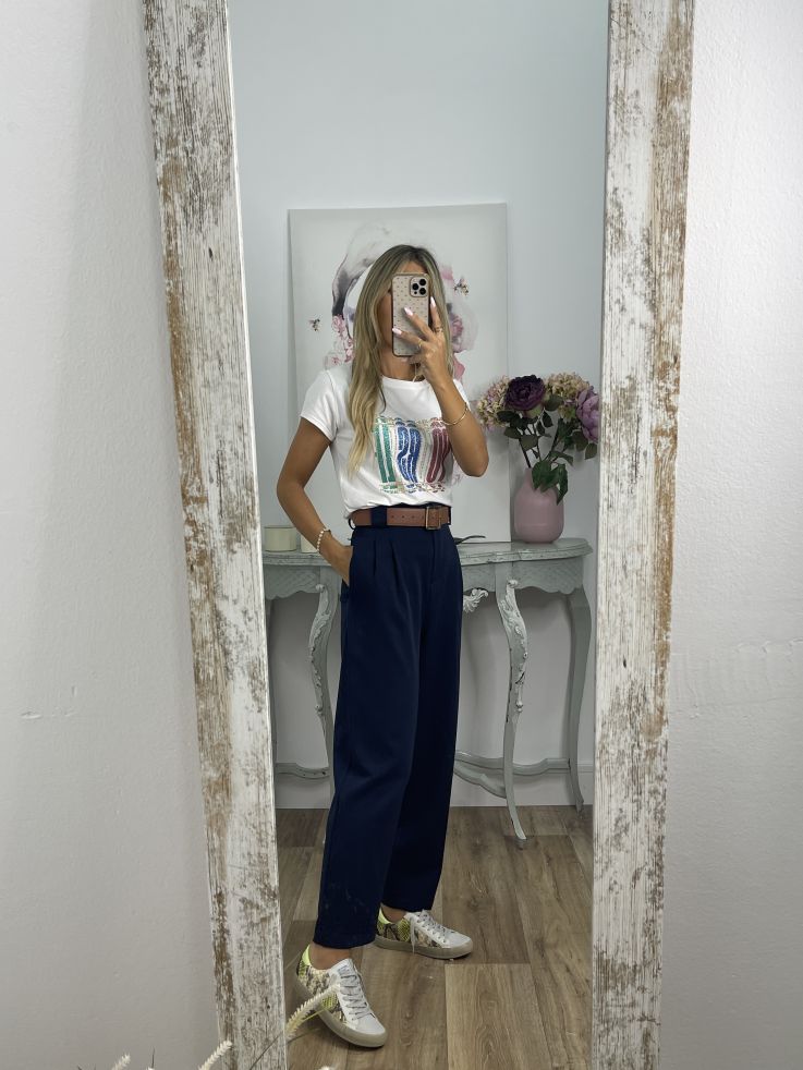 Pantalón Lu Azul Marino