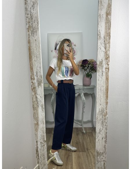 Pantalón Lu Azul Marino