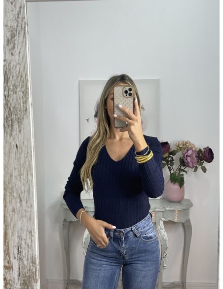 Jersey Basic azul marino