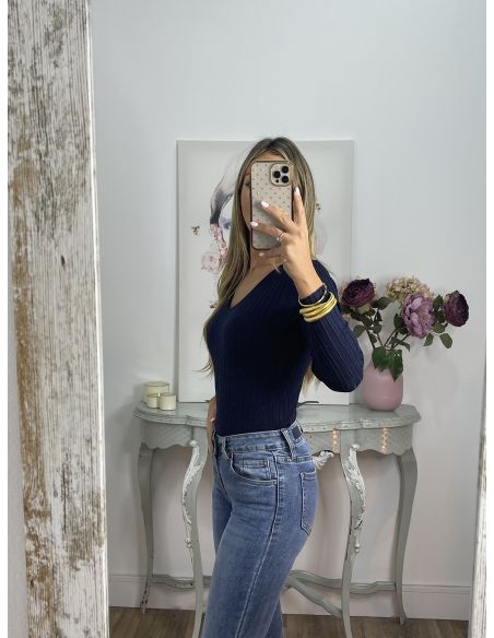 Jersey Basic azul marino