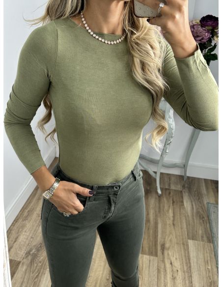 Jeans Paloma kaki Capri