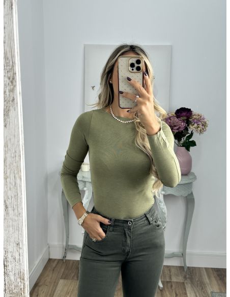 Camiseta Melissa verde kaki