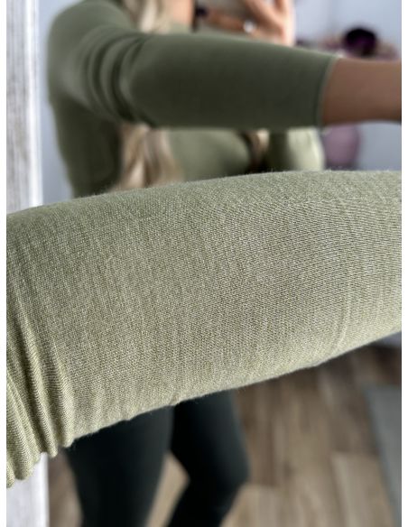 Camiseta Melissa verde kaki