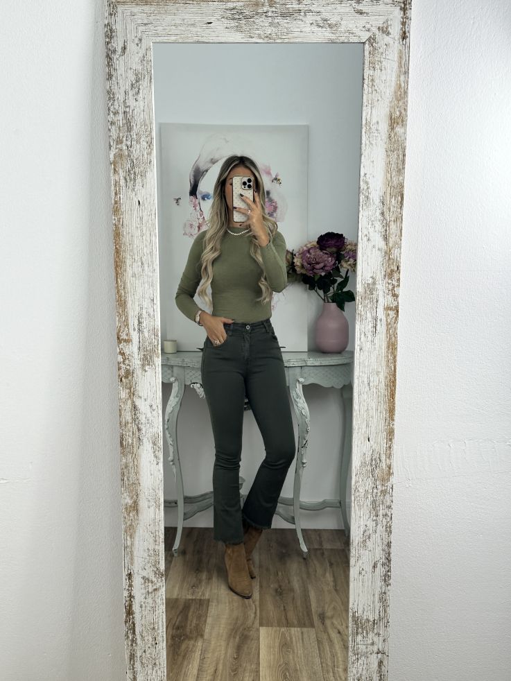 Camiseta Melissa verde kaki