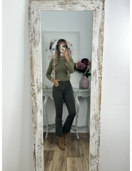 Camiseta Melissa verde kaki