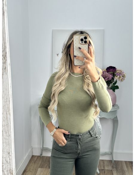 Camiseta Melissa verde kaki