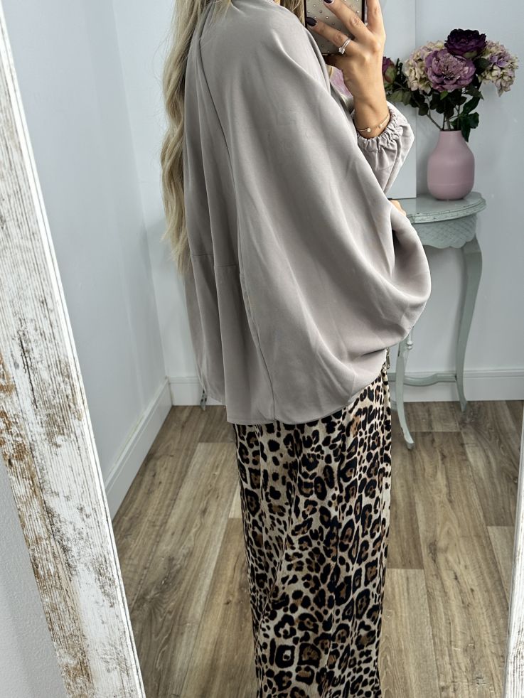 Bomber taupe manga murciélago