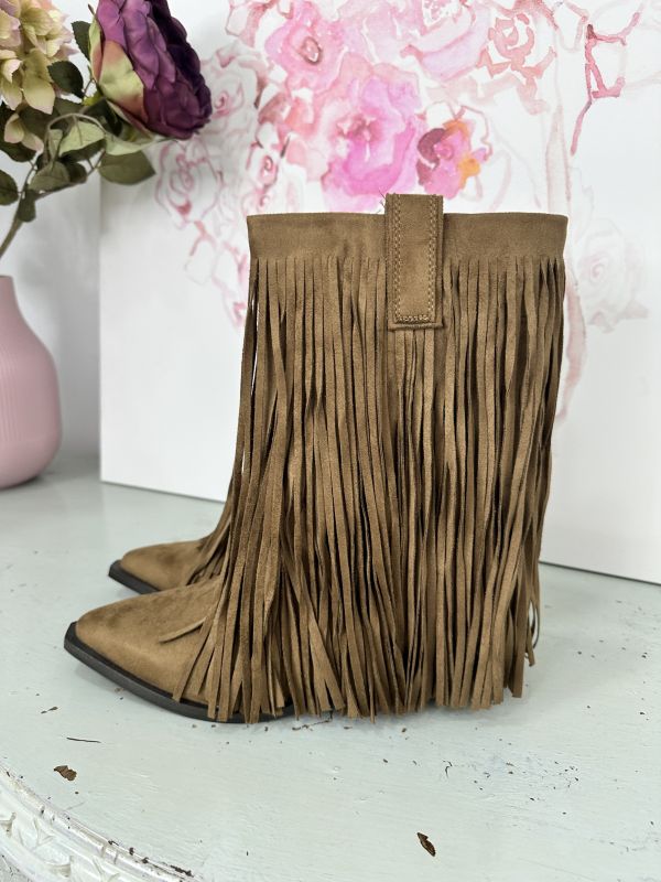 Botas flecos