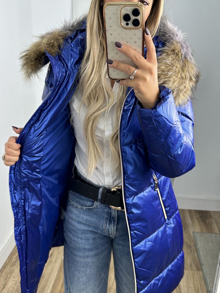 Abrigo PL9005 azul klein