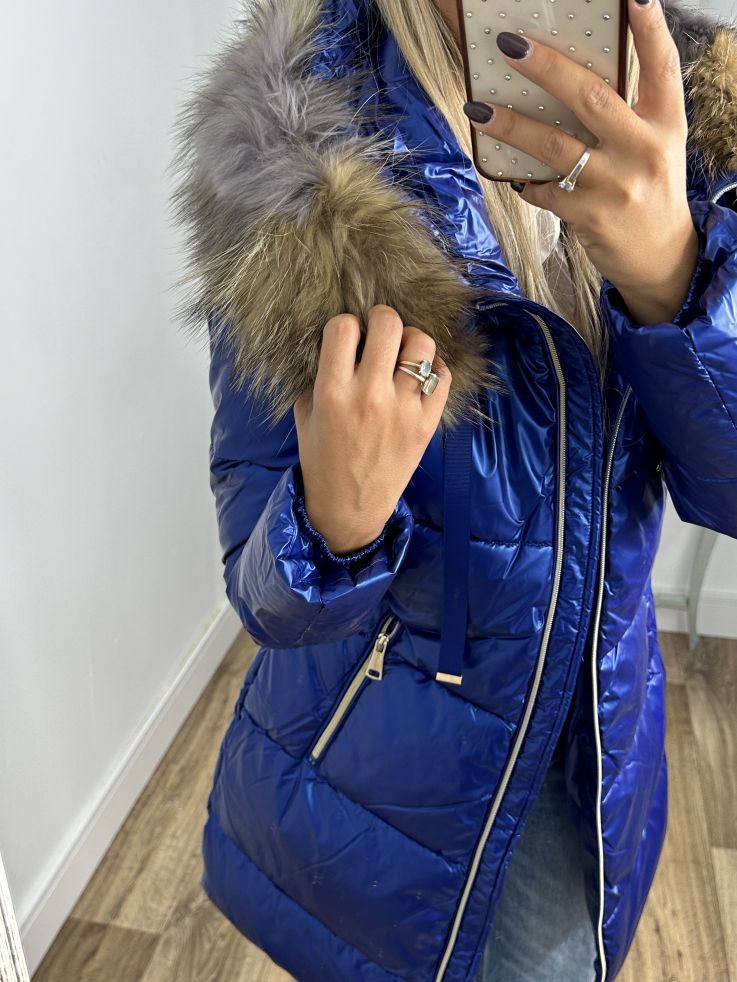 Abrigo PL9005 azul klein