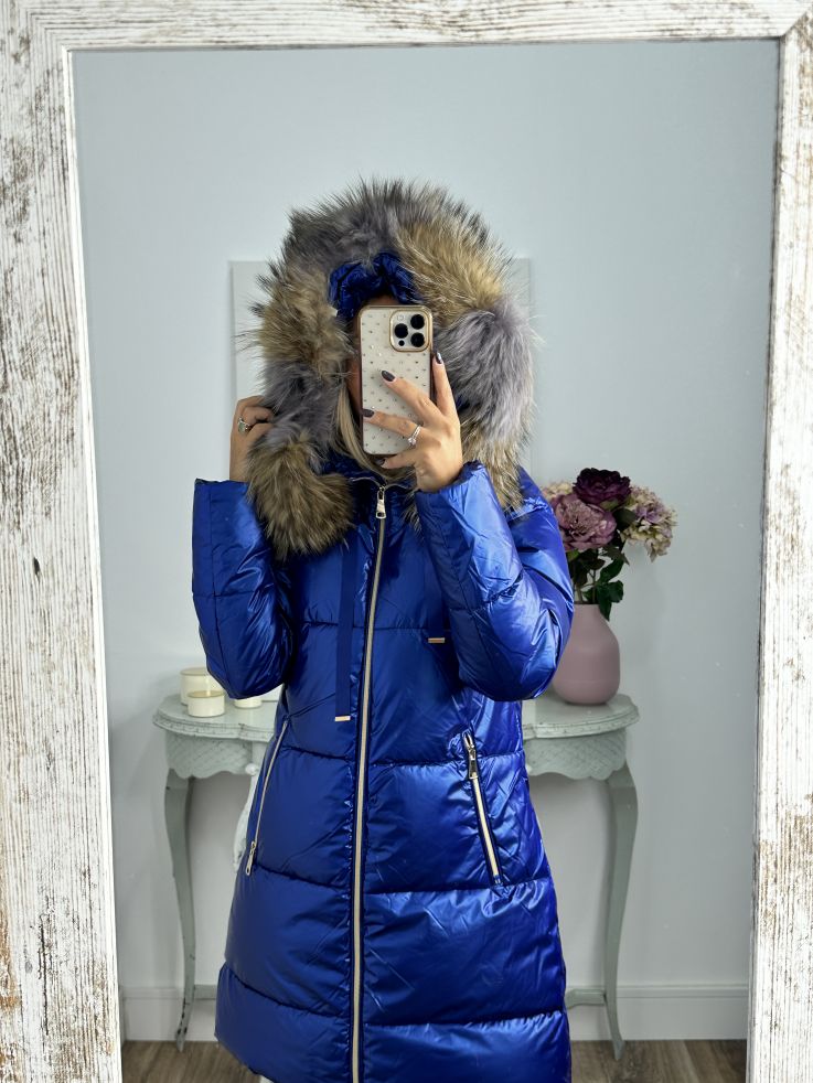 Abrigo PL9005 azul klein