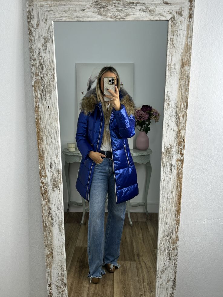 Abrigo PL9005 azul klein