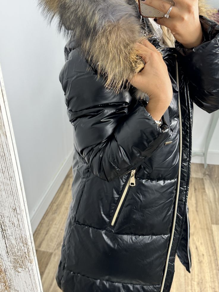 Abrigo PL9005 negro