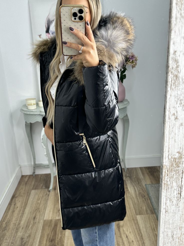 Abrigo PL9005 negro