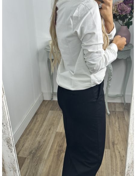 Sudadera Beso Love blanca