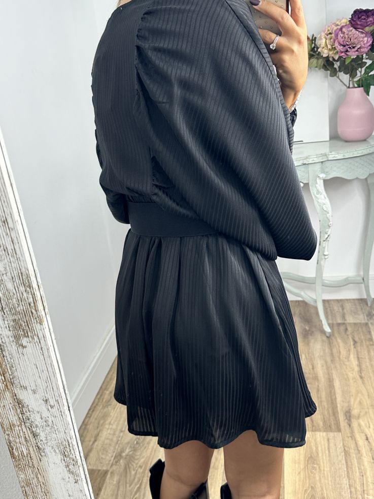 Cinturón Ancho negro con elastico