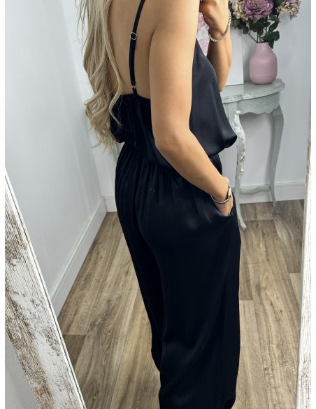 Pantalón bombacho negro