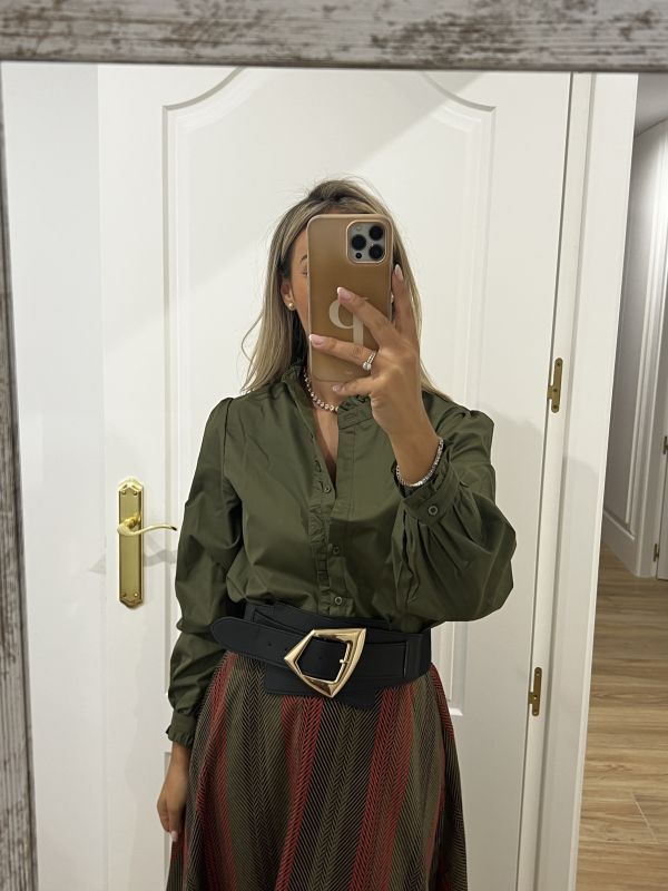Camisa Gloria verde